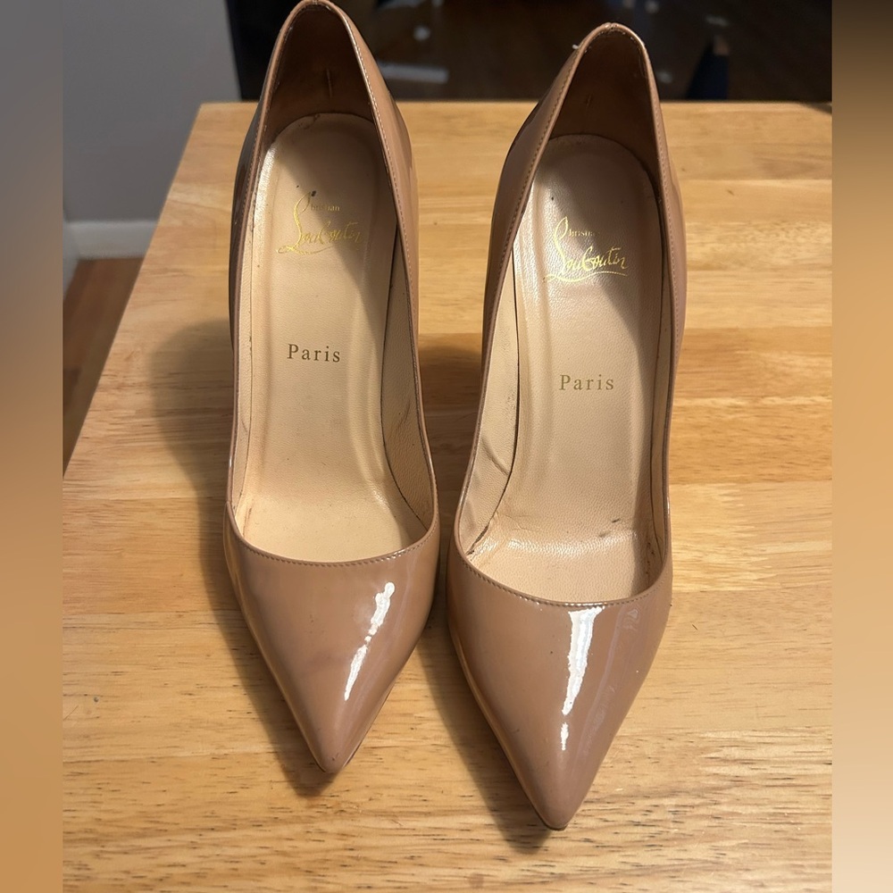 Patent leather Christian Louboutin Pigalle